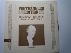 SP53 伊FONIT CETRA盤LP ベートーヴェン/交響曲第3番 フルトヴェングラー/ローマRAI-SO 1952/1/19