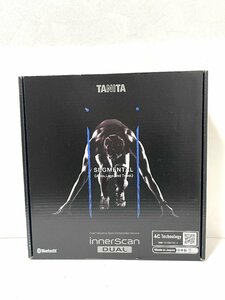 【未使用品】TANITA タニタ　ヘルスメーター　体重計　RD-804L-BK