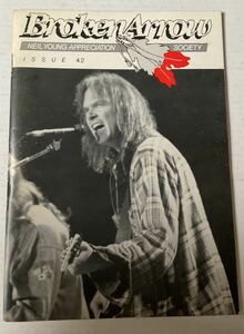 ニールヤング ファンジン ブロークンアロー　Neil Young broken Arrow.1991年2月号 issue42
