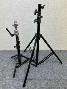 ④ Manfrotto マンフロット 051JB MATTHEWS Avenger ライトスタンド 2本 撮影機材[D07]