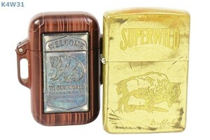 K4W31 ライターおまとめ ZIPPO Windmill 火花未確認 現状品 60サイズ