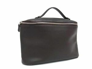 1円 ■美品■ DELVAUX デルヴォー レザー ワンハンドル ハンドバッグ レディース ブラウン系 AY1772