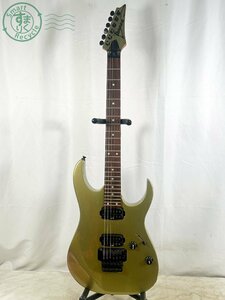 2404604081　■ Ibanez アイバニーズ RG Series エレキギター フロイドローズ ゴールド系 F617537 音出し確認済み 弦楽器 現状品