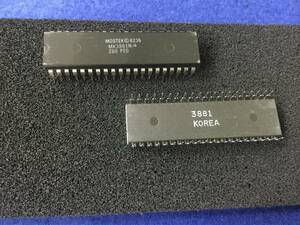 MK3881N-4 【即決即送】モステック IC パラレル I/O コントローラー[176Tg/181802] Mostek IC Parallel I/O Controller 2個セット