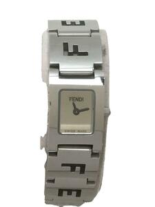 FENDI◆腕時計/アナログ/ステンレス/SLV/SLV/SS/3150/コマ、箱有