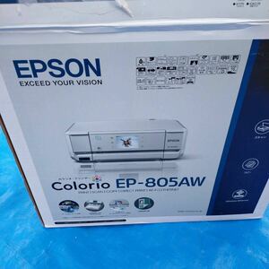 EPSON エプソン インクジェットプリンター EP-805AW カラリオ 動作未確認