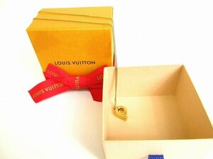 【未使用保管品】 ルイヴィトン LOUIS VUITTON ゴールドプレーテッド GP LV＆ME P ネックレス メンズ レディース