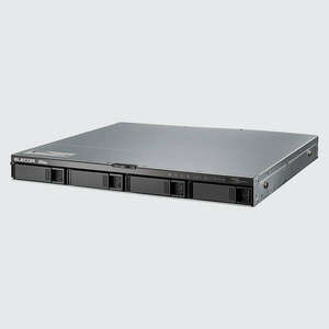 4ベイ1Uラックマウント型NAS 4TB(1TBx4台) Windows Server IoT 2022 for Storage Standard Edition搭載: NSB-74R04TS22