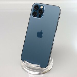 Apple iPhone12 Pro 256GB Pacific Blue A2406 MGMD3J/A バッテリ83% ■SIMフリー★Joshin6365【1円開始・送料無料】