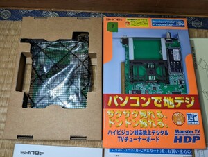 未使用 SKNET Monster TV HDP 地デジカード PCI No.1