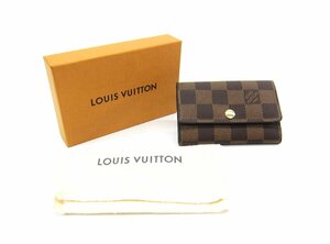 LOUIS VUITTON ルイ・ヴィトン ダミエ ミュルティクレ6 N62630 6連 キーケース ∠UP4246