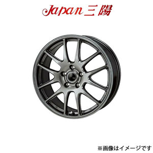 ジャパン三陽 ザック JP-205 アルミホイール 1本 インプレッサ GDB(16×6.5J 5-100 INSET41 ブラックシルバー)Japan三陽 ZACK JP-205