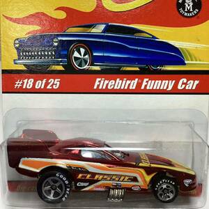 ☆ホットウィール クラシックス☆ ポンティアック　ファイヤーバード　ファニーカー　赤　Hot Wheels CLASSICS 