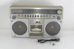 [MAC43]National ナショナル ラジカセ RX-5500 カセットデッキ FM/AMラジオ