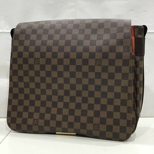 【LOUIS VUITTON ルイヴィトン】N45258 バスティーユ ダミエ ブラウン レザー 2210oki