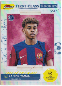 【ヤマル/Lamine Yamal/RC】2023-24 Topps Finest UEFA Club Competitions Prized Footballers First Class