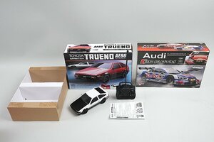 ピーナッツクラブ AUDI アウディ RS5 DTM ブルー 27MHz / トヨタ スプリンタートレノ AE86 ホワイト 40MHz 2点セット