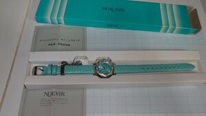 SEIKO MICHEL KLEIN セイコー 腕時計 ミシェルクラン チャームウォッチ NOEVIR ノエビア 緑 非売品 未使用 長期保管