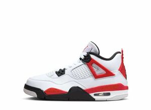 Nike GS Air Jordan 4 Retro "Red Cement" 25cm 408452-161