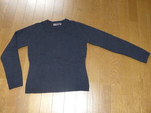 ZARA ザラ ニット セーター WOOL混 ブラック ラグラン USED!! 送料５１０円