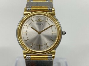 SEIKO セイコー CREDOR クレドール 腕時計 18KT SS 2F70-0140 不動品【CDAS7032】