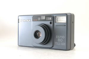 動作品 ペンタックス PENTAX ESPIO 80 エスピオ グレー コンパクトフィルムカメラ 管GG2825