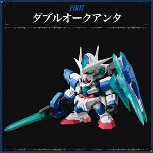 ガシャポン戦士　フォルテ　02　GNT-0000　ダブルオークアンタ