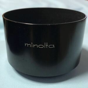 MINOLTA ミノルタ MC 100mm F2.5用 メタル レンズフード