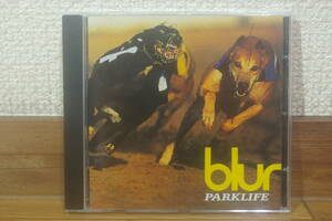 BLUR - PARKLIFE 中古CD 1994 FOOD / Parlophone / EMI damon albarn dave rowntree alex james graham coxon phil daniels ブラー 