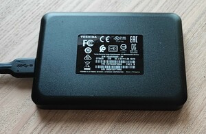 TOSHIBA HDAD20AK3-AP ポータブルHDD USB ハードディスク テレビ録画 2TB.2000GB