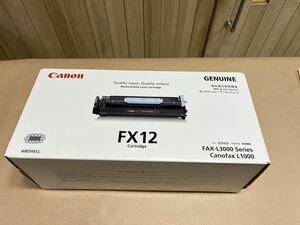 □ Canon キヤノン 純正品 トナーカートリッジ　FX12カートリッジ　Canofax L1000 □K003