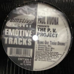 12inchレコード PAUL VIVONA / THE P.V. PROJECT