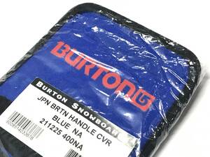 新品 バートン ハンドルカバー BURTON HANDLE COVER ブルー スノーボード バック 持ち手 カバー グリップ GRIP SNOWBOARDS