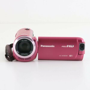 1円～ Panasonic パナソニック デジタルビデオカメラ HC-W585M-P　【電源ONのみ確認】