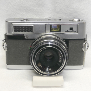 ★中古フィルムカメラ・動作品◆MINOLTA UNIOMAT(ミノルタ ユニオマット)2.8/45mm◆スエード・モルト軽整備・クリーニング済・現状◆0711