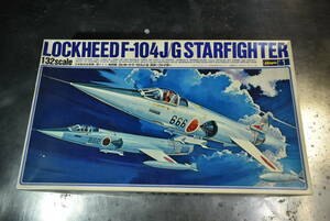 Qm078 絶版 1970s vtg Hasegawa 1:32 Lockheed F-104J/G Starfighter 航空自衛隊 スターファイター 100サイズ