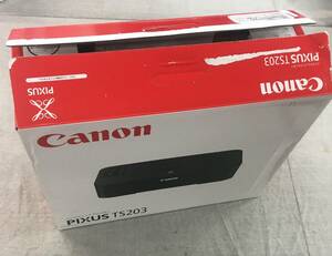 現状品 キヤノン Canon カラー プリンター A4インクジェット PIXUS TS203 USB接続モデル