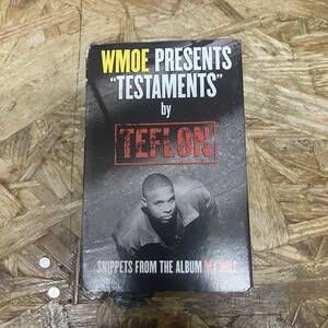 ツ HIPHOP,R&B TEFLON - TESTAMENTS シングル! TAPE 中古品