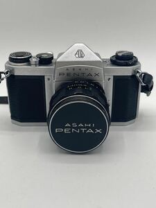 PENTAX S2 ASAHI ペンタックス フィルムカメラ ボディ、AUTO-Takumar 1:2/55レンズセット　中古品