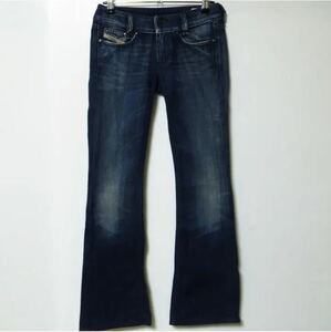 【アパレル】DIESEL ディーゼル ブーツカット デニムパンツ ｗ25 DIESEL LOUVELY 008VB ジーンズ ジーパン レディース