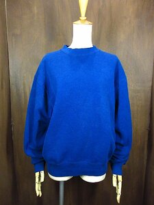 ビンテージ90’s●MUNSINGWEAR無地スウェット青Size M●231110p1-m-swsトレーナー長袖メンズ古着