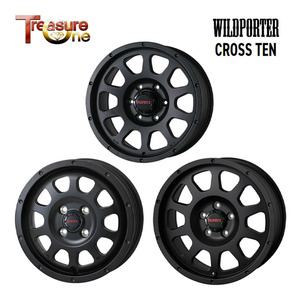 送料無料 トレジャーワン WILDPORTER CROSS TEN 4B-12 +42 4H-100 (12インチ) 4H100 4B+42【1本単品 新品】