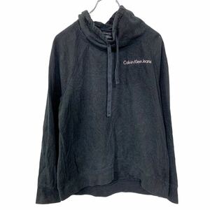 Calvin Klein スウェット Lサイズ カルバンクライン ハイネック ブラック 古着卸 アメリカ仕入 t2209-3036