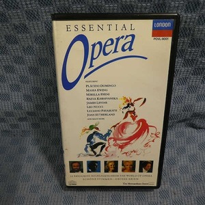 M414●「ESSENTIAL Opera 決定盤 これがオペラだ!! サンプラー」VHSビデオ