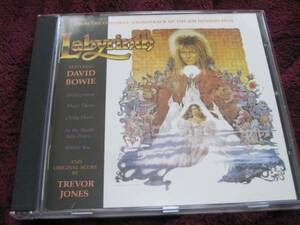 輸入美品 Labyrinth ラビリンス 魔王の迷宮 サントラ Trevor Jones David Bowie　トレヴァー・ジョーンズ、デヴィッド・ボウイ音楽