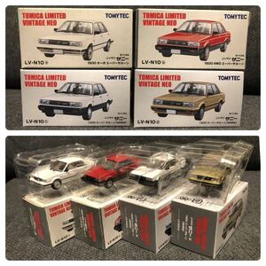 トミカ トミカリミテッドヴィンテージ ネオ ニッサン サニー1500 LV-N10abcd（4台セット）S=1/64 TOMYTEC TOMICA 