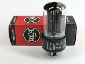 17577　RCA　6AX4GT　未使用　真空管