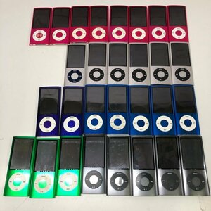 ジャンク 初期化済み Apple iPod nano 第5世代 A1320 29台まとめ売り 240223SK281766