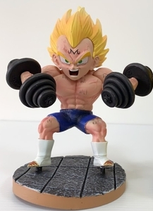 #送料無料 ■ ドラゴンボール ☆【ベジータ】■ 約17cm 0.4kg 海外限定 漫画風 PVC 箱なし 