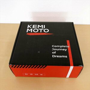 293*KEMIMOTO バイク LEDライト付きサイドライセンスプレート ナンバープレート ホルダー ブラケット F1820-00201 【未使用品】